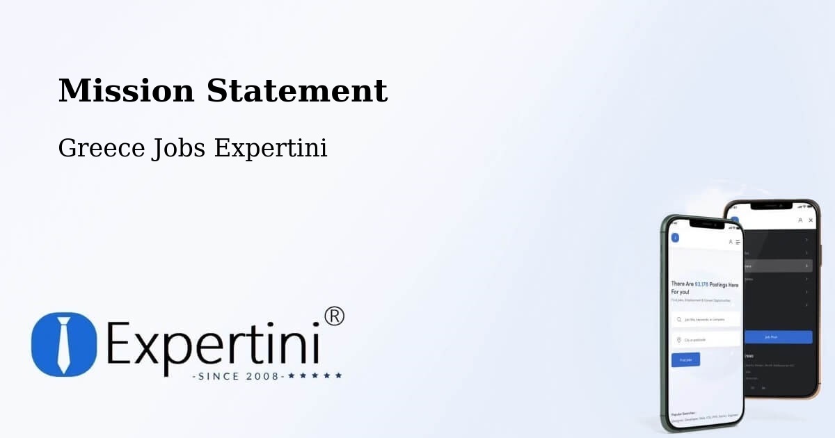 Corporate Mission – Kalá Déndra - Greece Jobs Expertini