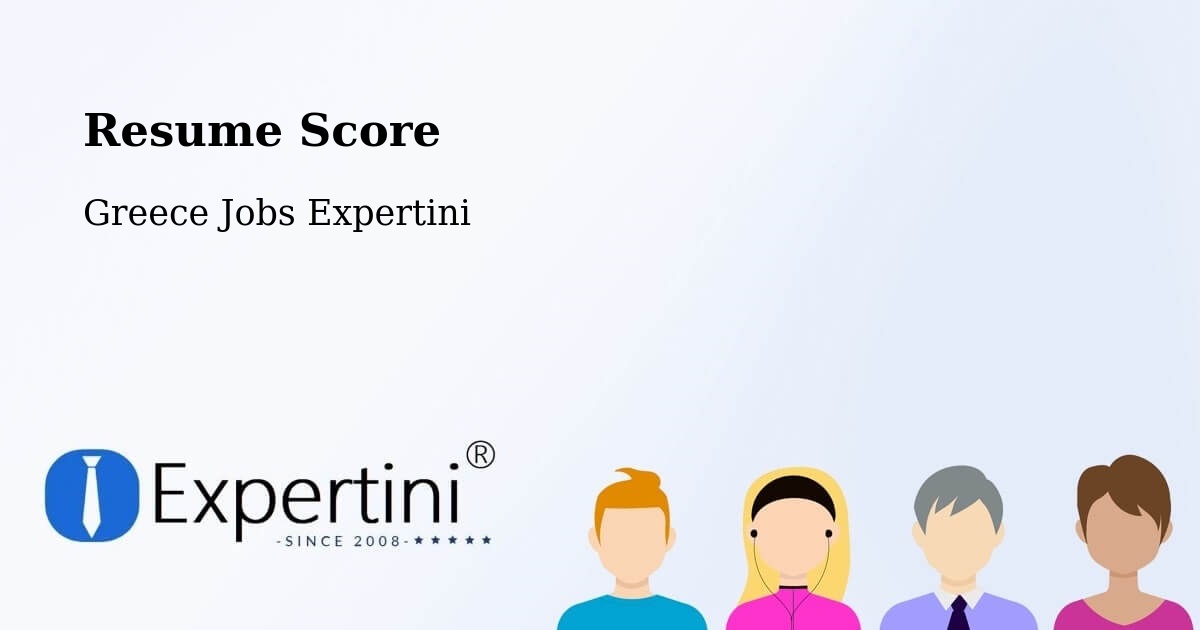 Resume Score & Job Description Match Tool – Kalá Déndra - Greece Jobs Expertini
